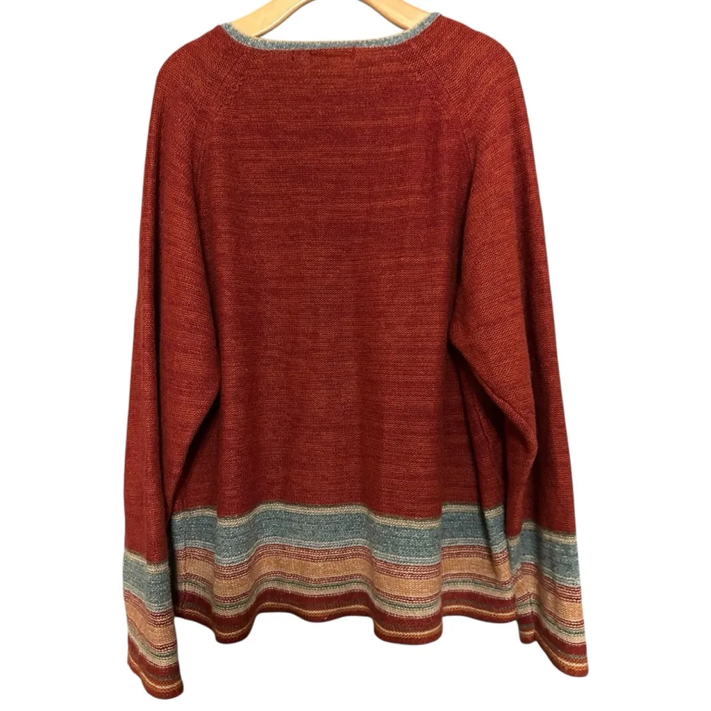 The Territory Ahead Women’s Size XL Southwestern Pullover Long-Sleeve Sweater - Image 3