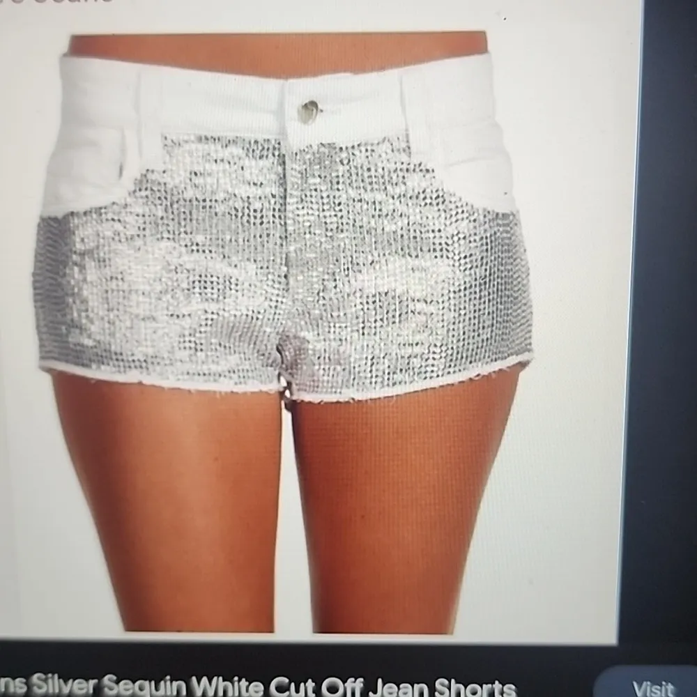 JOE'S JEANS SHORTS WITH SEQUIN - Image 5