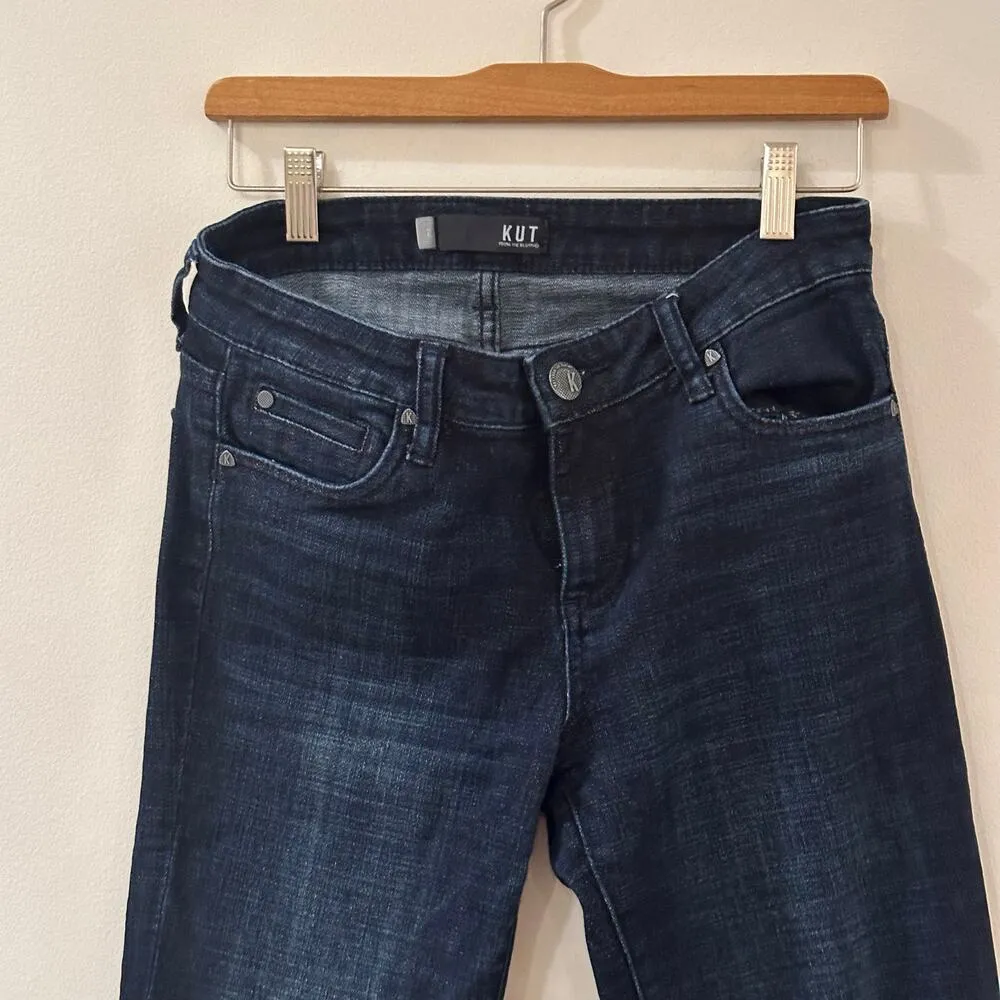 Kut from the Kloth Catherine Boyfriend Jeans sz 2 Dark Wash - Image 2