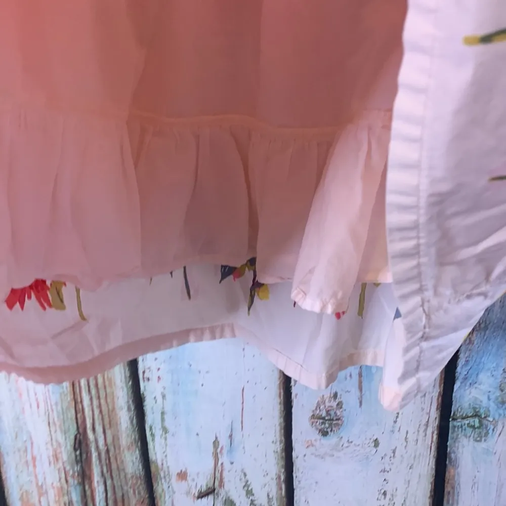 Garnet Hill 100% Cotton Lined Skirt Size 8P - Image 2