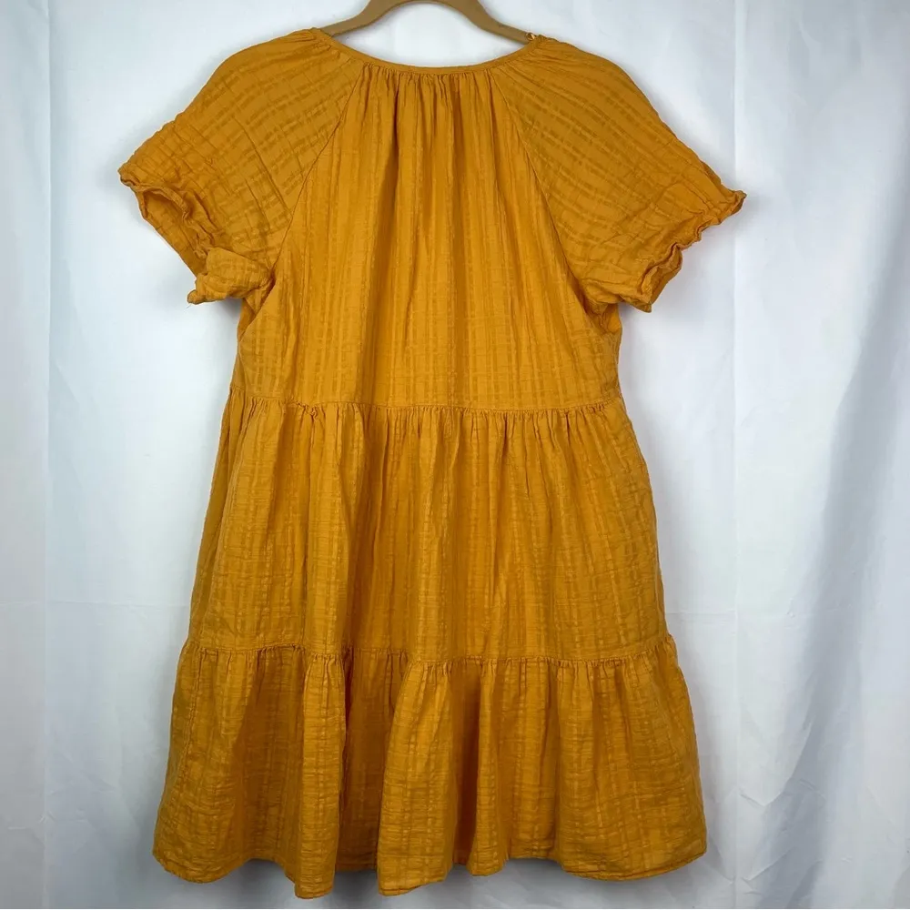 Knox Rose Mustard Tiered Dress - Image 6