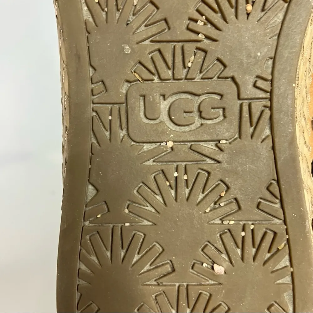 UGG Rianne‎ ankle boots cognac suede leather casual women’s size 6 - Image 8