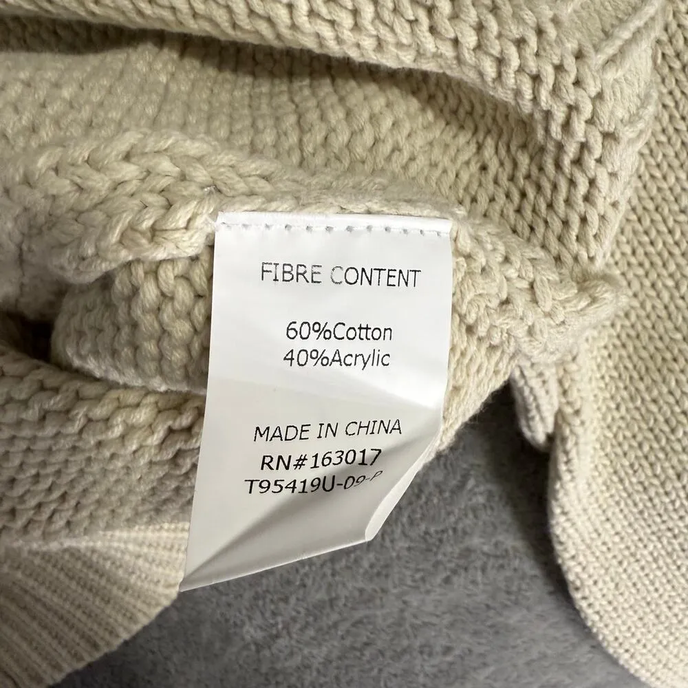 Princess Polly Harmony balloon sleeve knit mini dress beige, 8 - Image 3