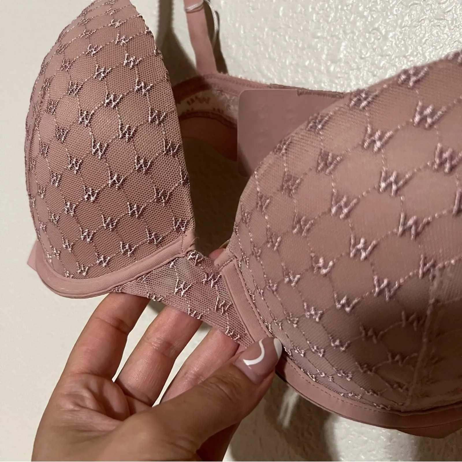 Wolford Sheer Logo Push - Image 5