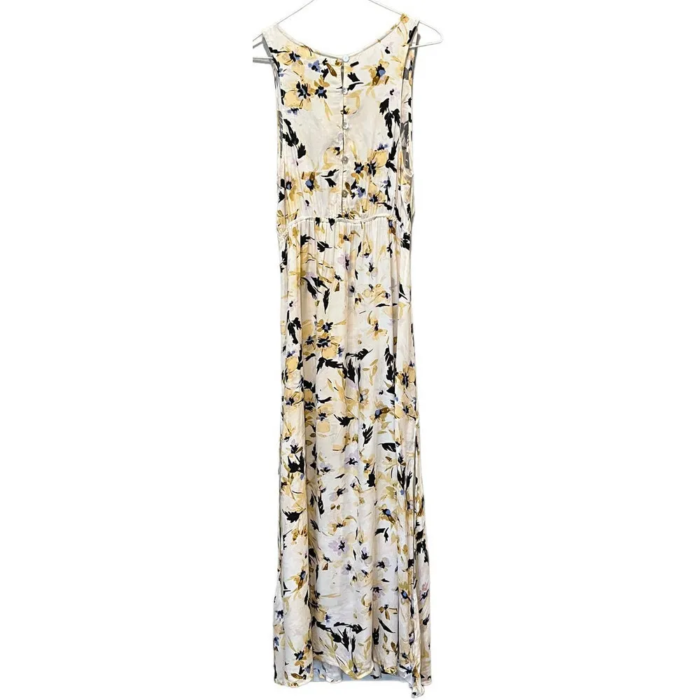 O'NEILL Theodora Twisted Maxi Dress (L) Yellow Size L - Image 6