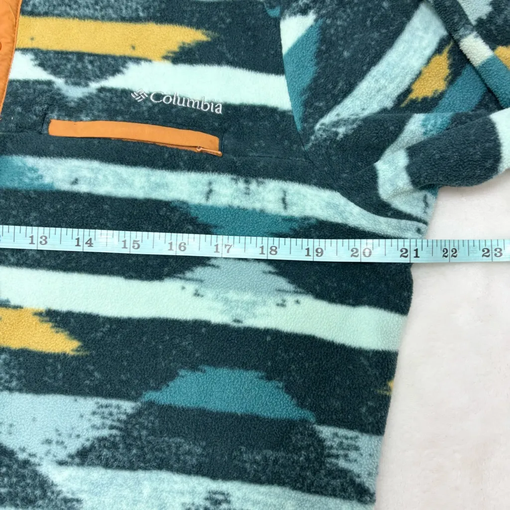 Columbia Women's Mountain Side Fleece Pullover Sweater Jacket M - Image 6