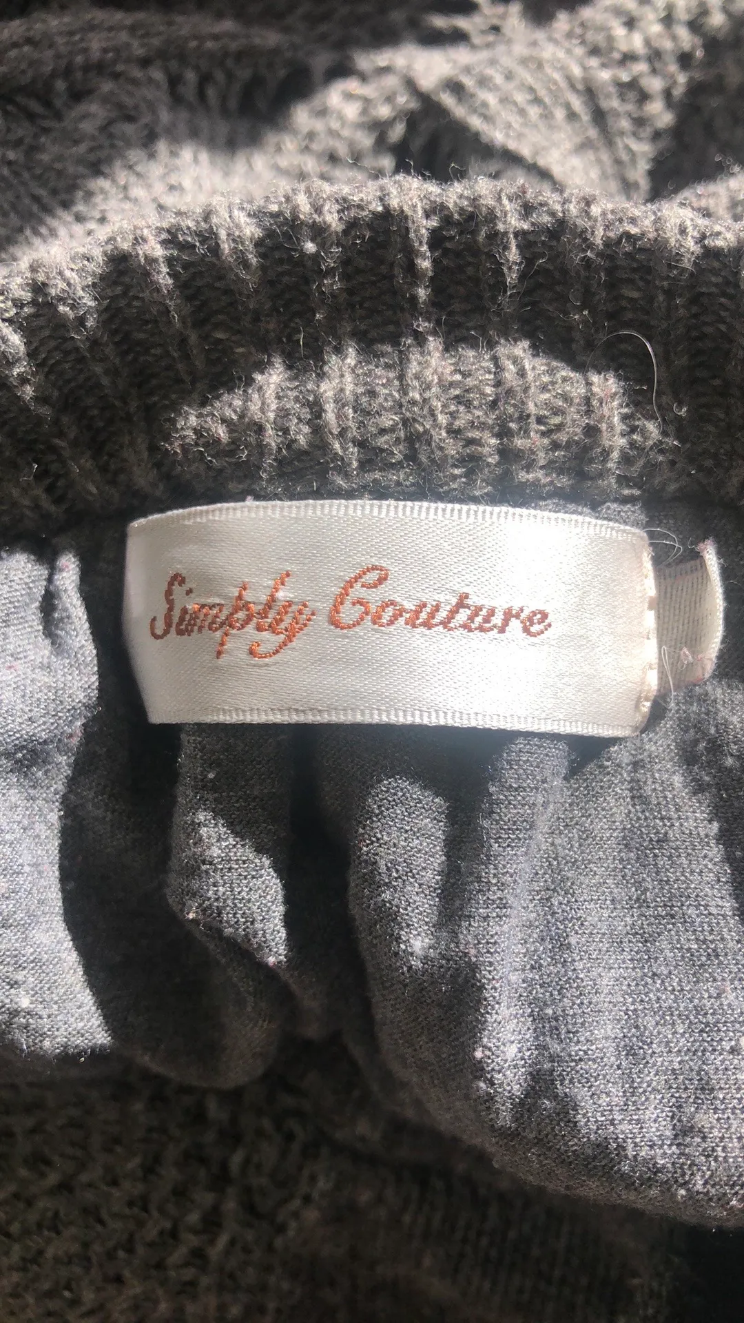 Lace Hem Tunic Sweater - Image 4