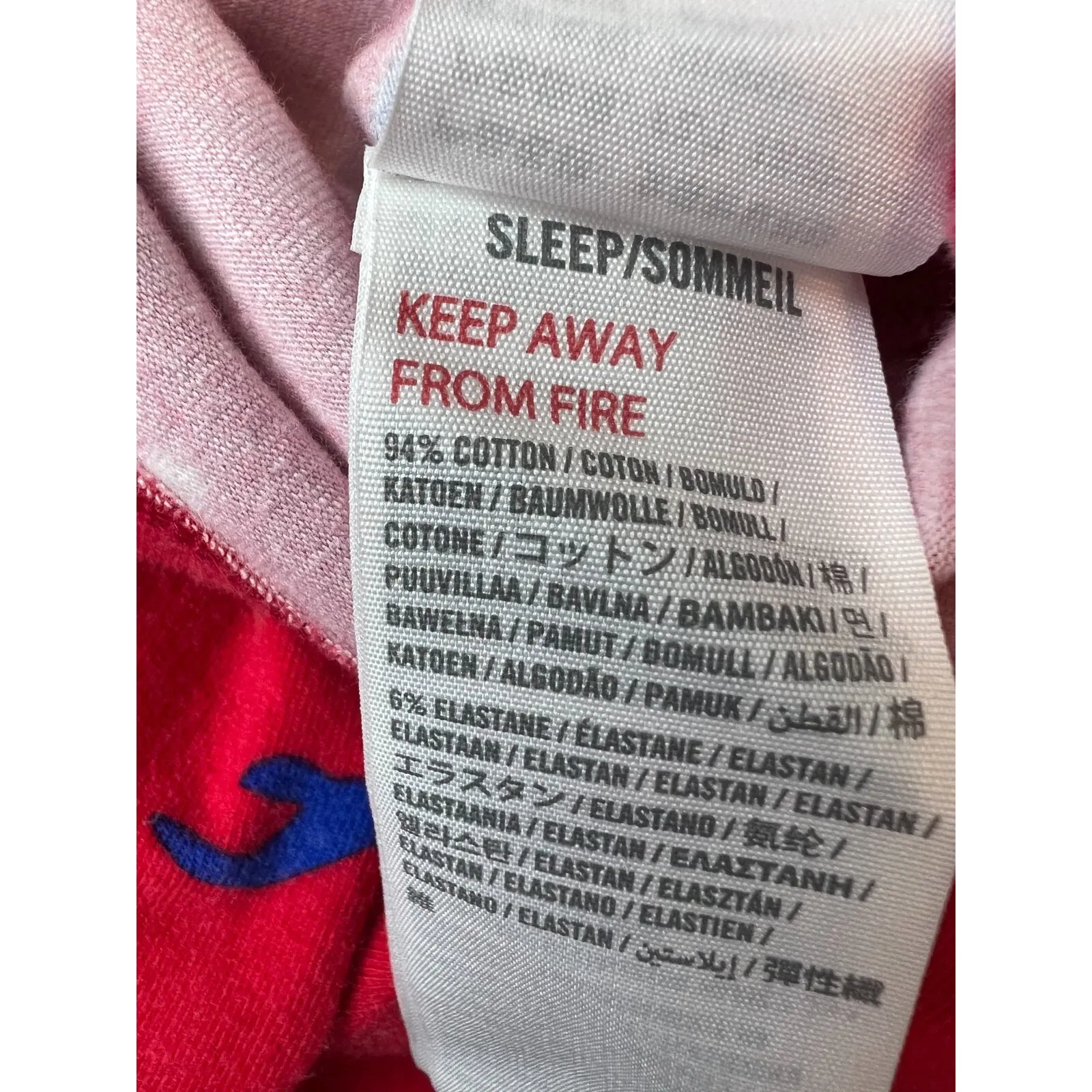 Hollister Shirt Y2K 90s 80s‎ size Medium Womens HCO USA Patriotic Sleep Top - Image 4