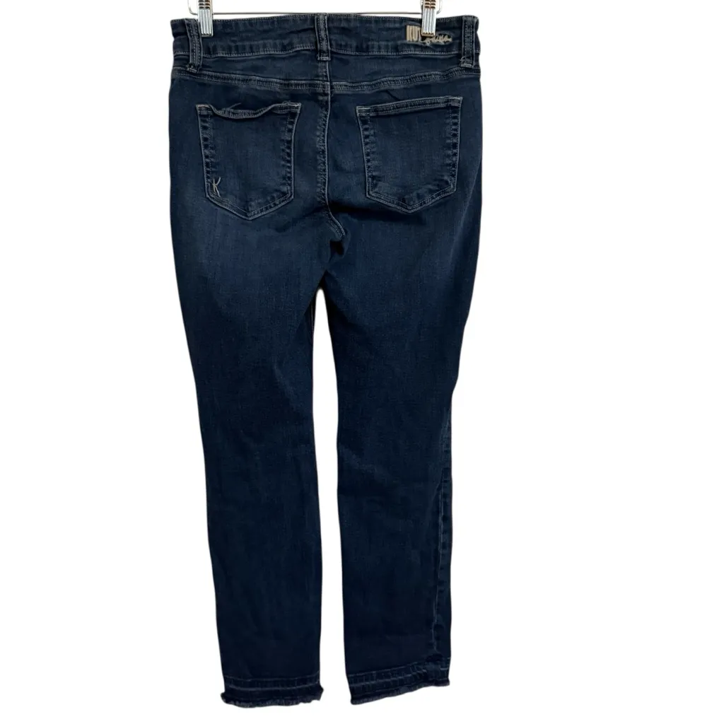 Kut From The Kloth KP6501MAS Mid-Rise Skinny Jeans – Frayed Hem Women’s size 8 - Image 4