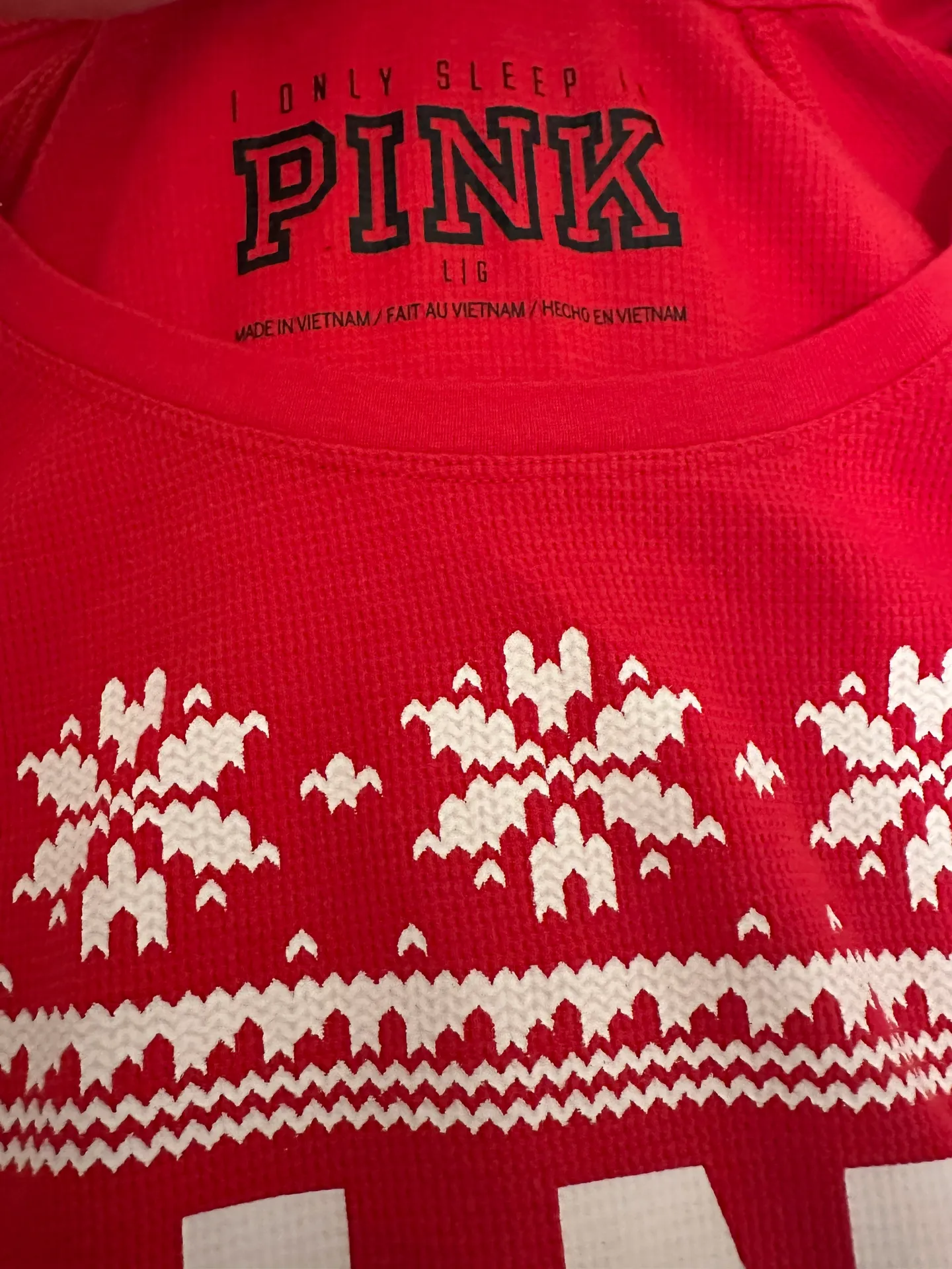 VS Pink Nighty Pajama Set - Image 3