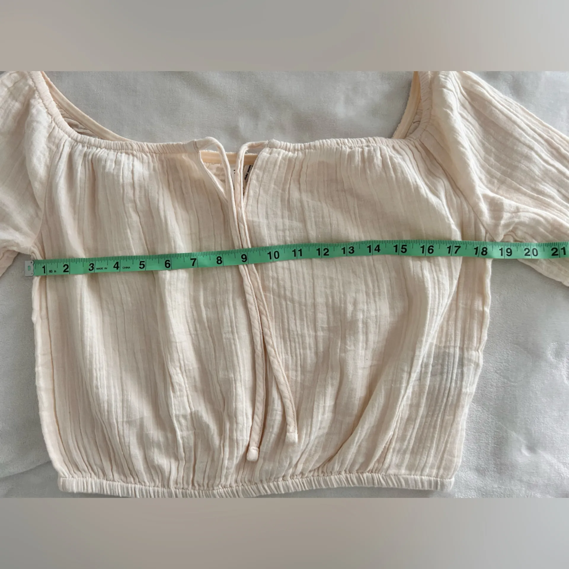 Roxy Cream Off-Shoulder Blouse - Image 4