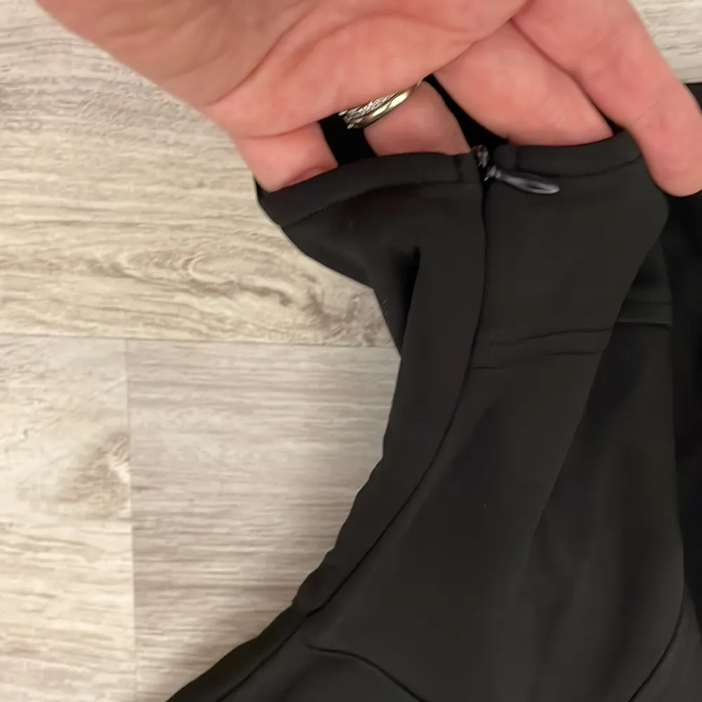 NWT  Black Sleeveless Above the Knee Fit & Flare Zip Side Dress Size S - Image 7