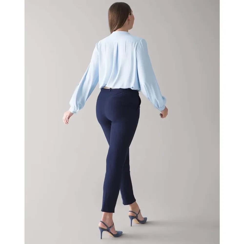 White House Black Market Classic Slim Ankle Pants Size 00 - Image 2