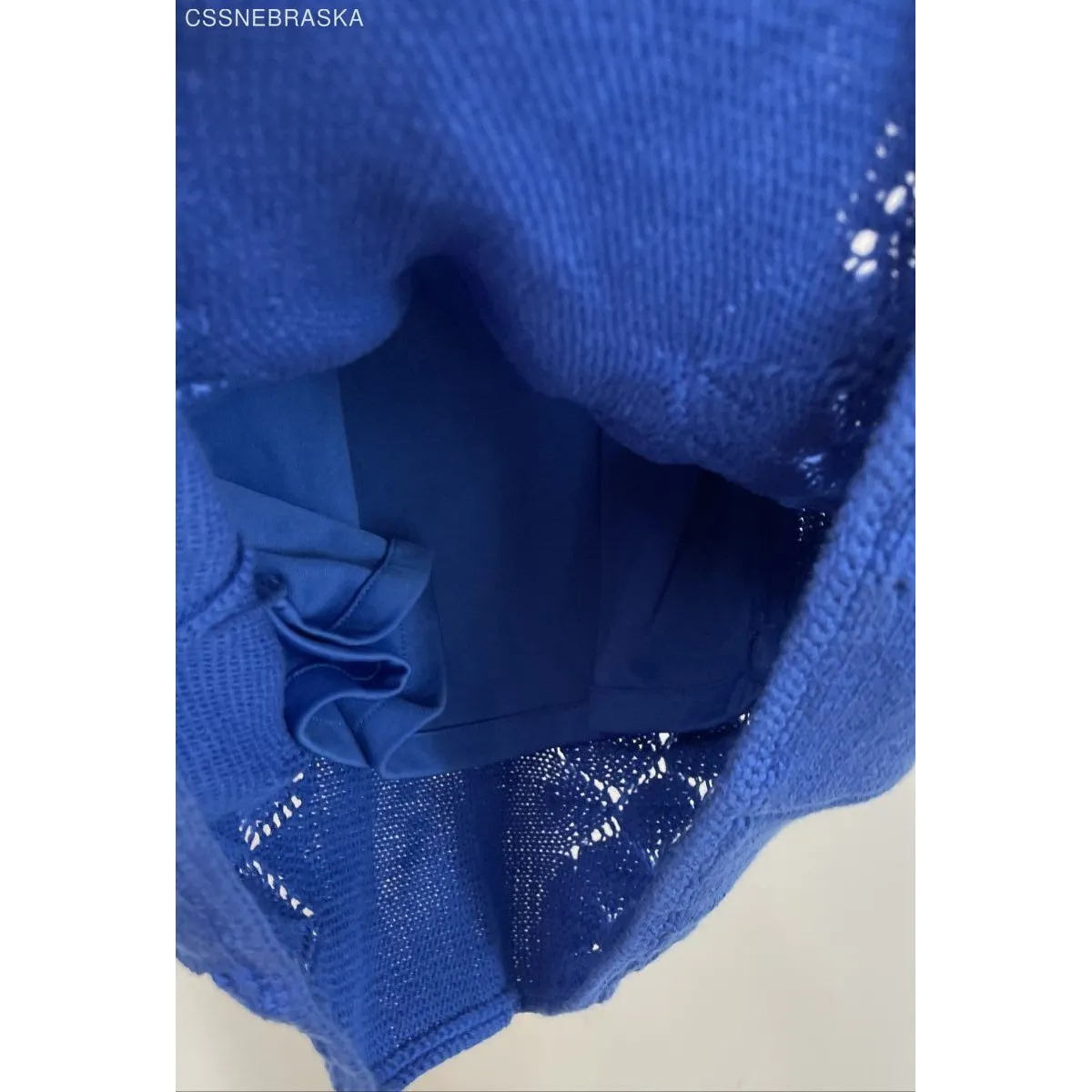 Guess Royal Blue Stretch Knit‎ Sleeveless Pencil Dress - Size S - Image 9