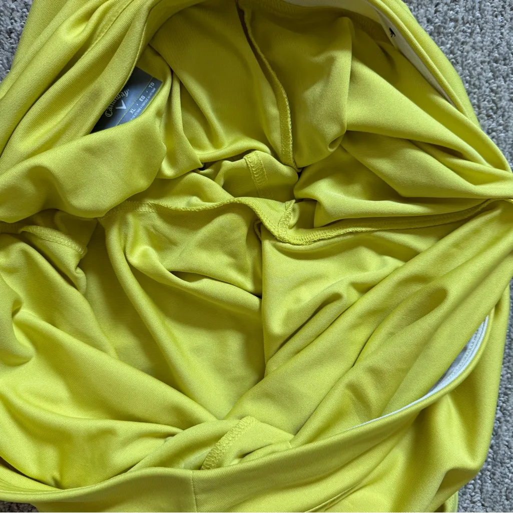 Callaway Womens Solid TrueSculpt Skort Womens Size XL Lime Green Golf Tennis - Image 8