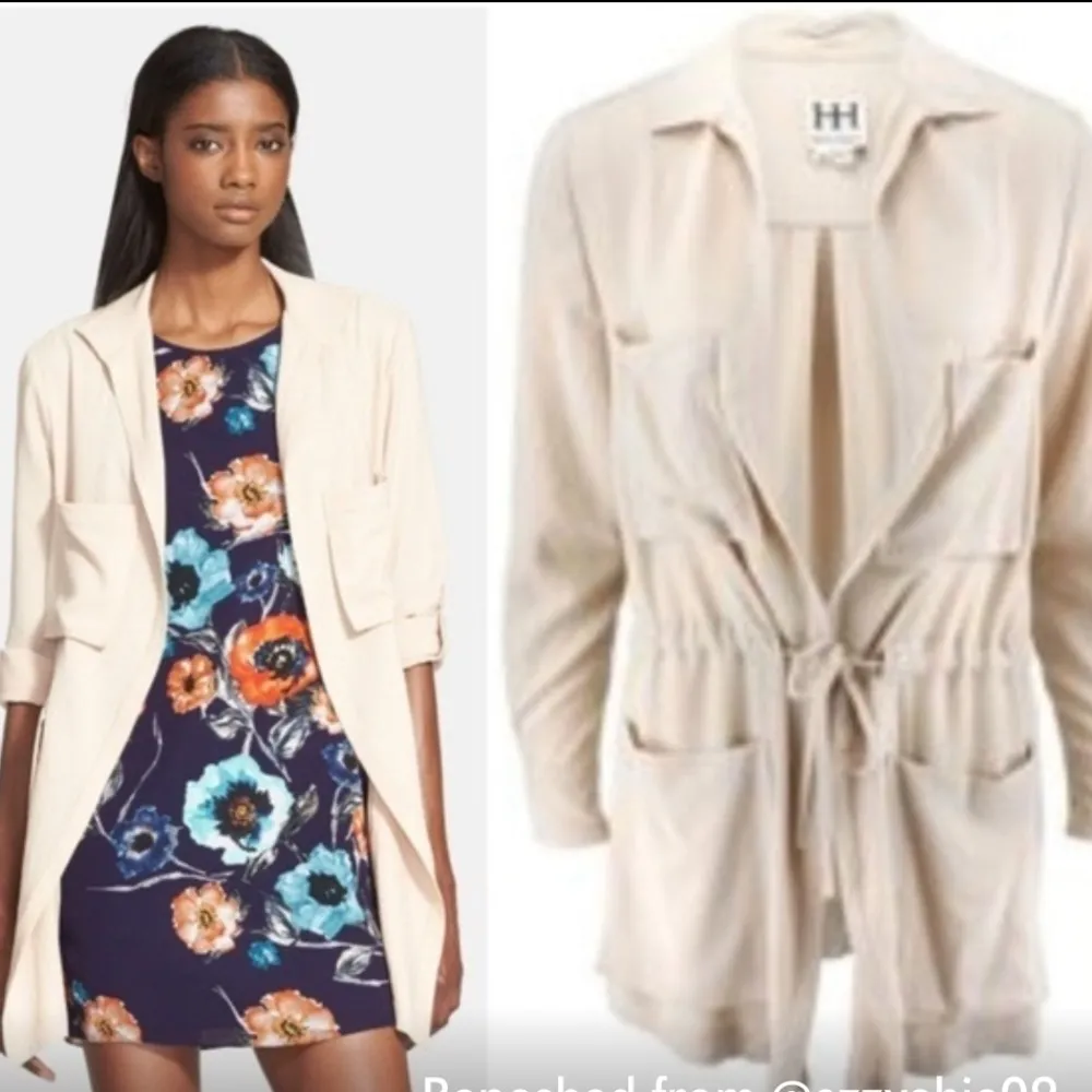 HAUTE HIPPIE | 'His Girl Friday' Tie Jacket Small - Image 6
