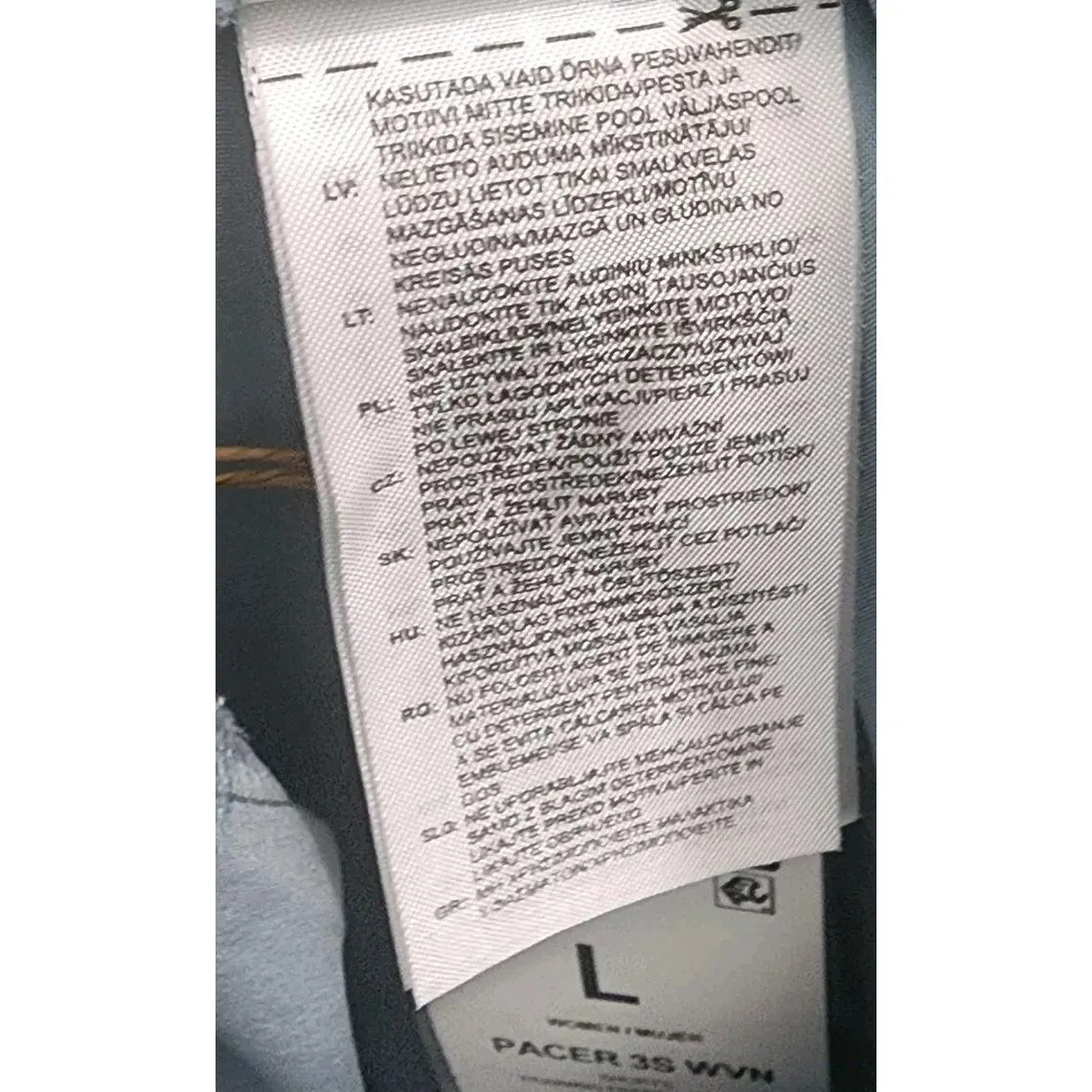 Adidas  Women's Size L Training Entrenamiento‎ Short Light Blue - Image 7