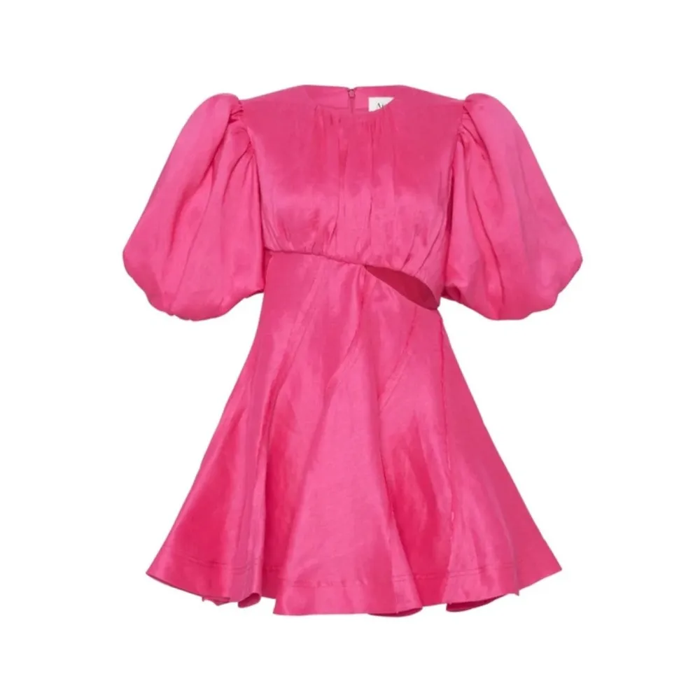 AJE Admiration Asymmetric Mini Dress, Fuchsia, Size AUS 6 US 2, $425 Pink - Image 10
