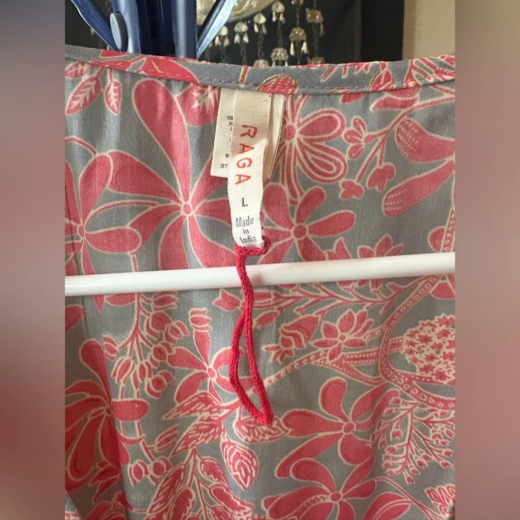 Raga Tropic Royalty Wrap Maxi Dress - Image 6