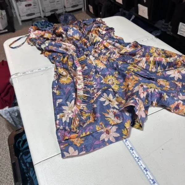 Sachin‎ + Babi Rory 100% silk wildflower romper Size 2 - Image 14