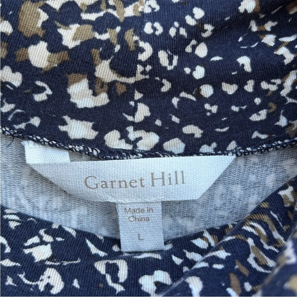 Like New Garnet Hill Sleeveless Stretch Midi Dress Size Large - Image 3