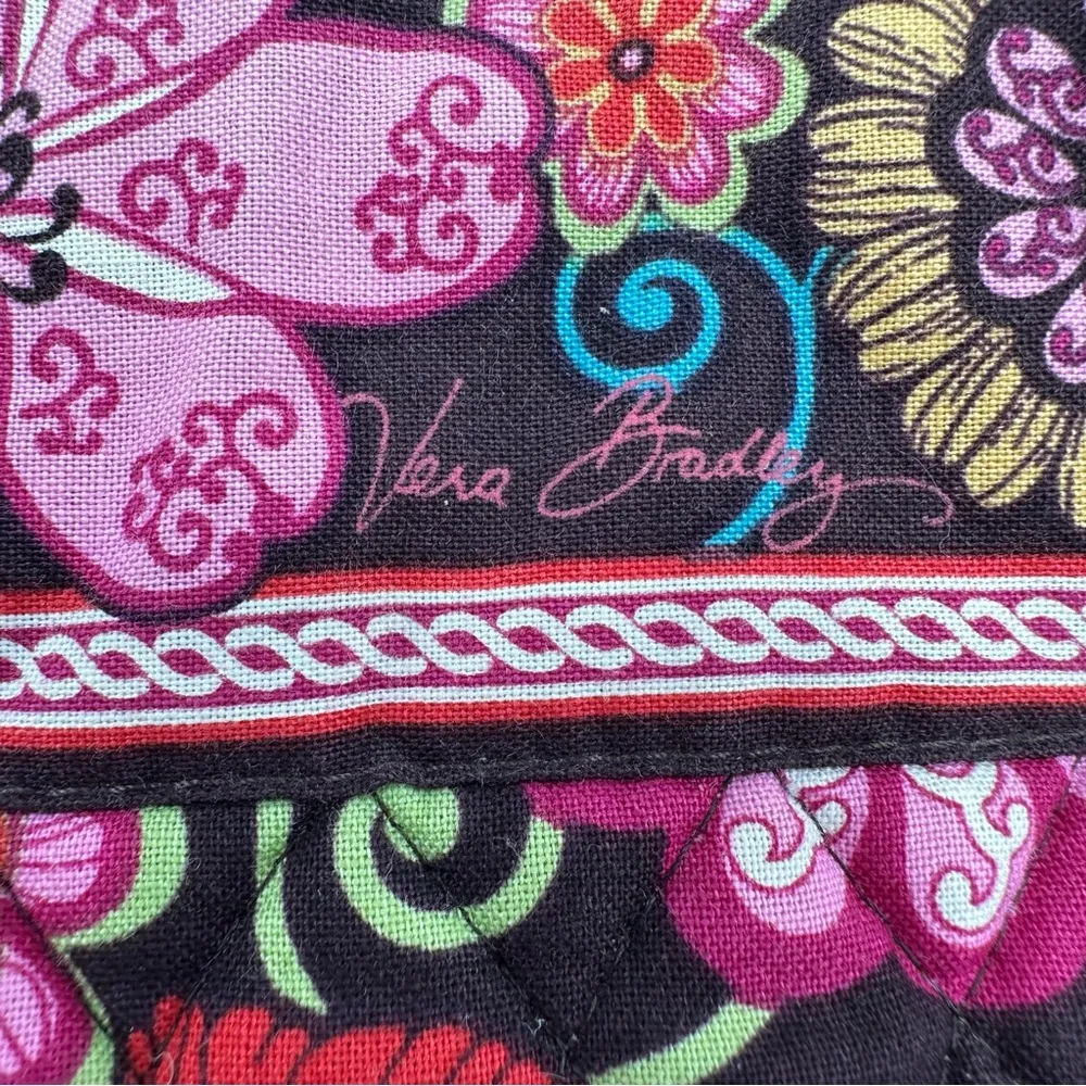 Vera Bradley Retired Mandy Tote Purse Shoulder Tote Bag  Floral Paisley - Image 8