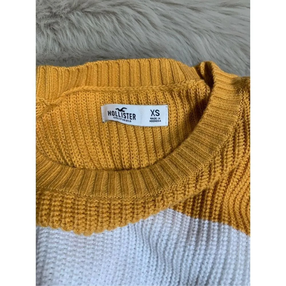 Colorblock Crewneck Sweater XS - Image 5