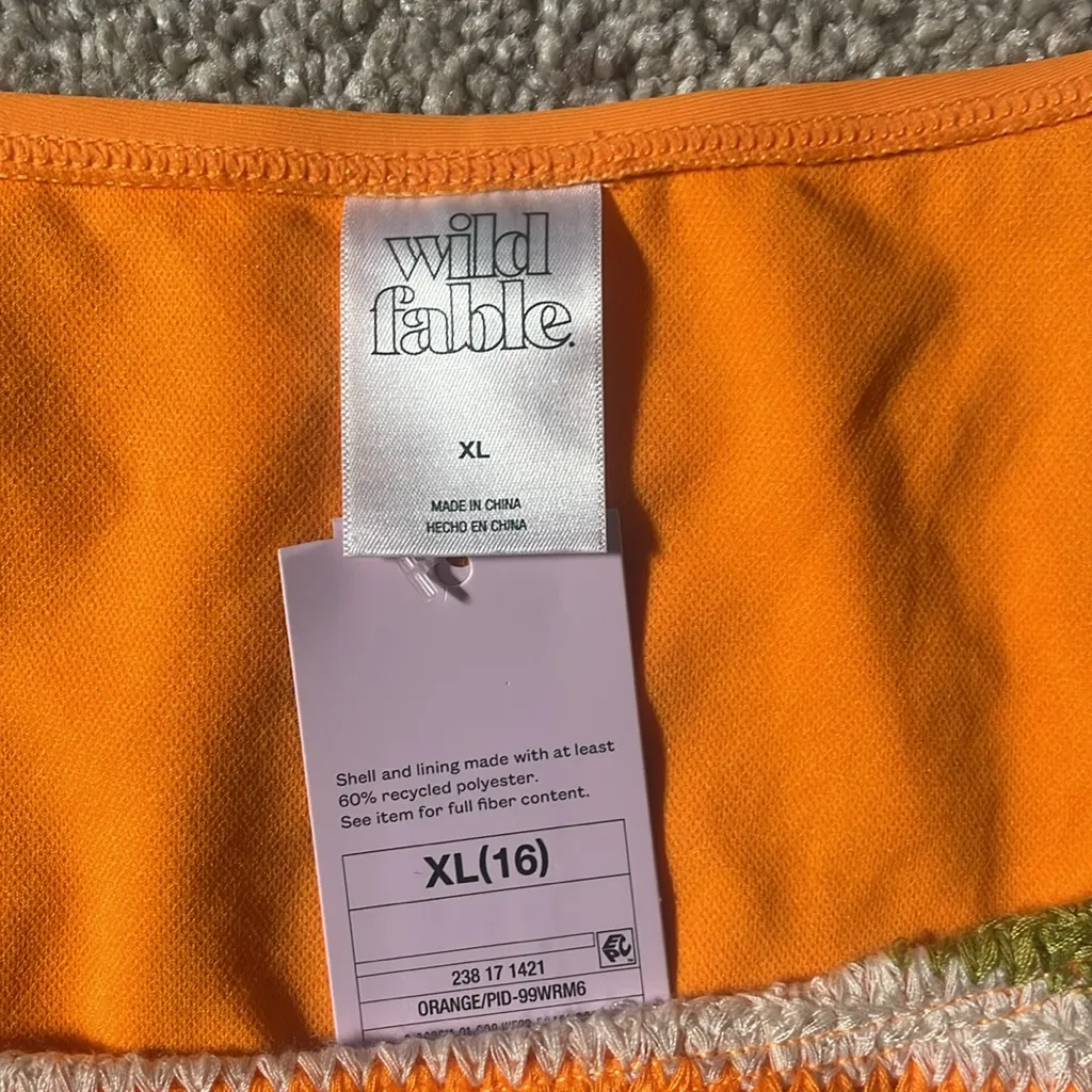 Wild fable bohemian swim crochet swim bottoms s 16 new - Image 5