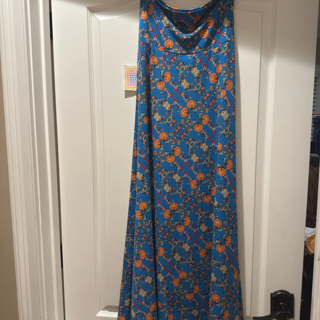 LuLaRoe Vibrant Floral Maxi Skirt - Image 3