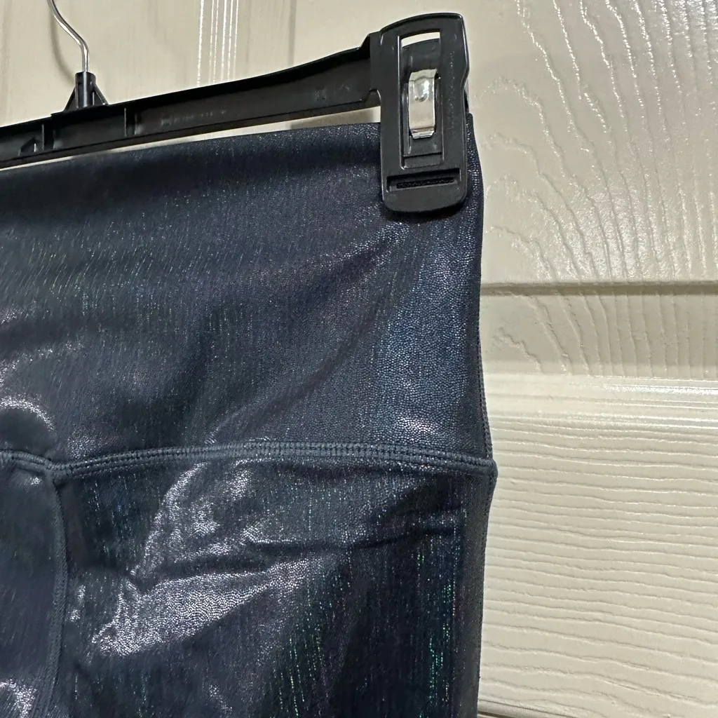 Mono b full length leggings black sparkle color size small NWT - Image 4