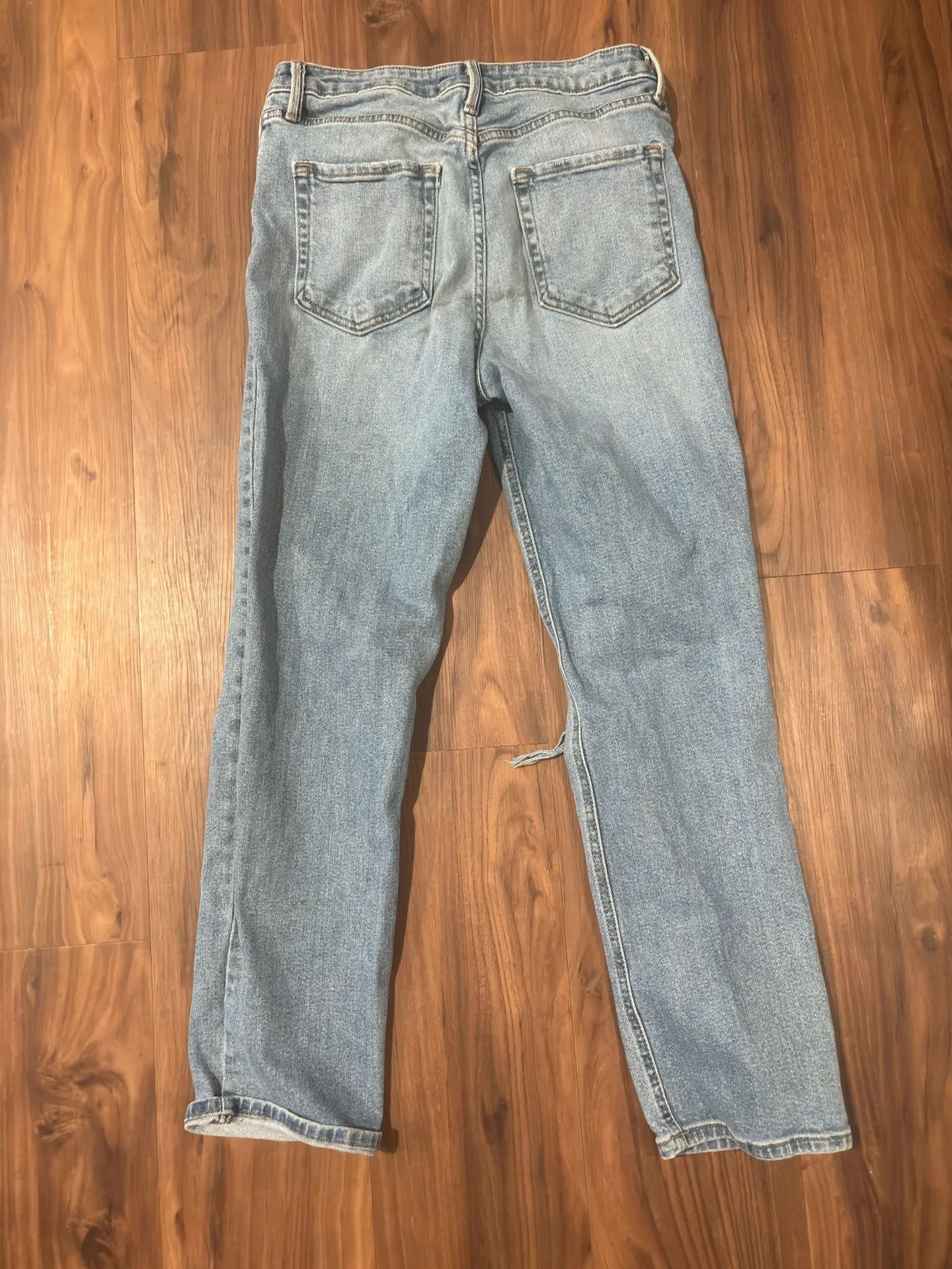 Just Black Denim Jeans Straight Leg - Image 2