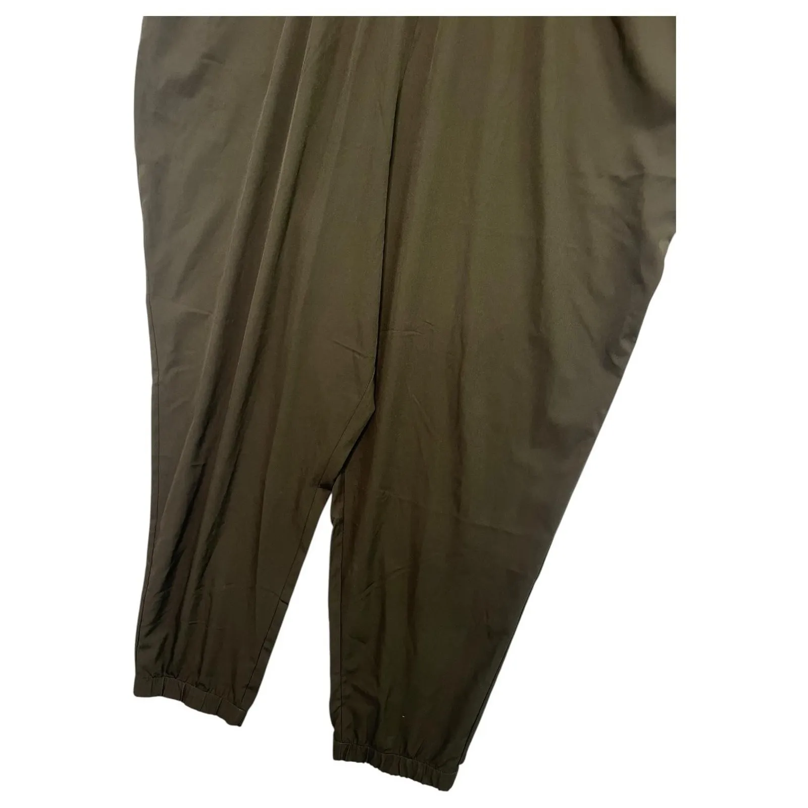 Old Navy Active Jumpsuit Womens 2XL Olive Green StretchTech Sleeveless Pockets - Image 6