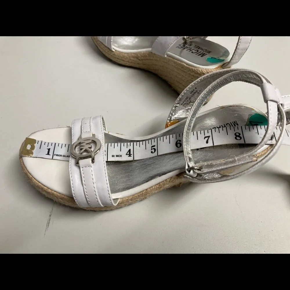 MICHAEL MICHAEL KORS,Women’s EspadrillesWedgeHeels‎ White Size undefined - Image 3