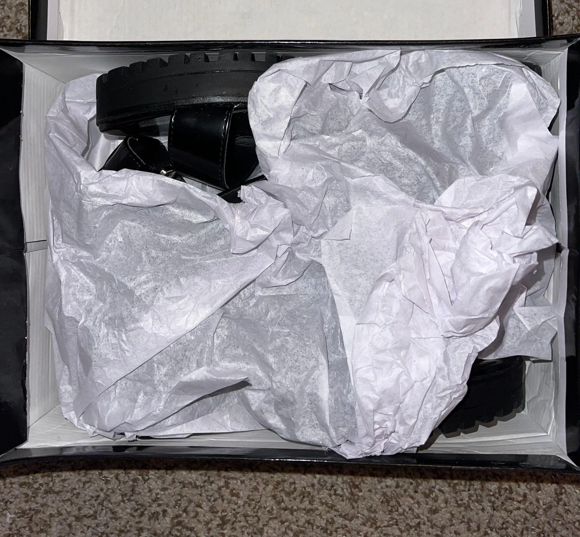 Nasty Gal Black Straps Heels - Image 4