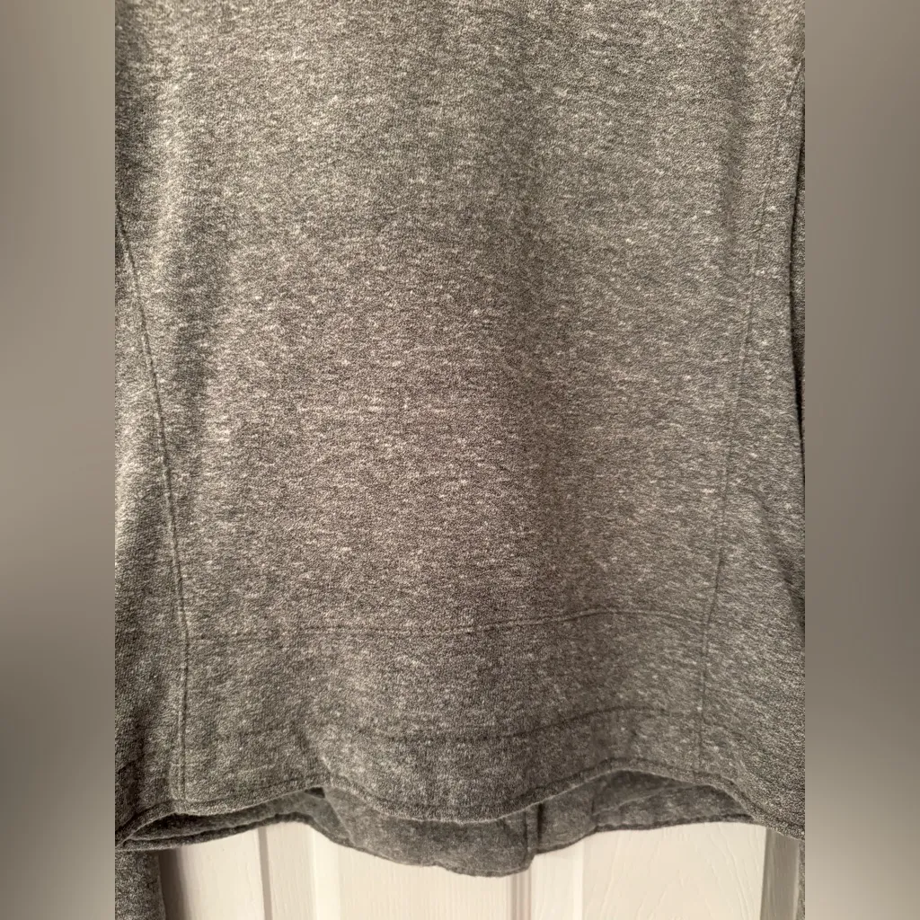 Current Elliott Easy Biker Zip Up Women’s Grey Jacket Size Small - Image 9