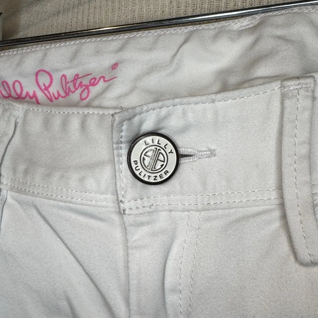 Lilly Pulitzer Crisp White Cropped Jeans - Image 2