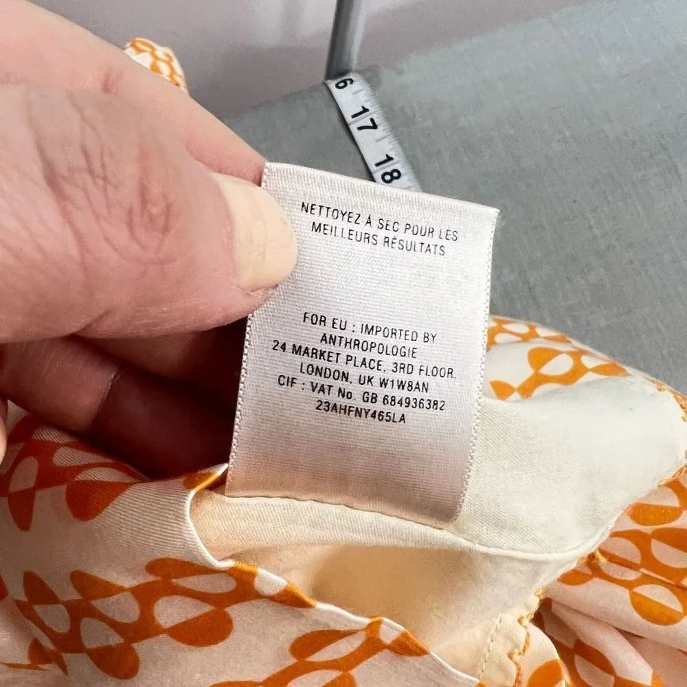 Vanessa Virginia Anthropologie strapless chain sweetheart summer dress size 2 - Image 11