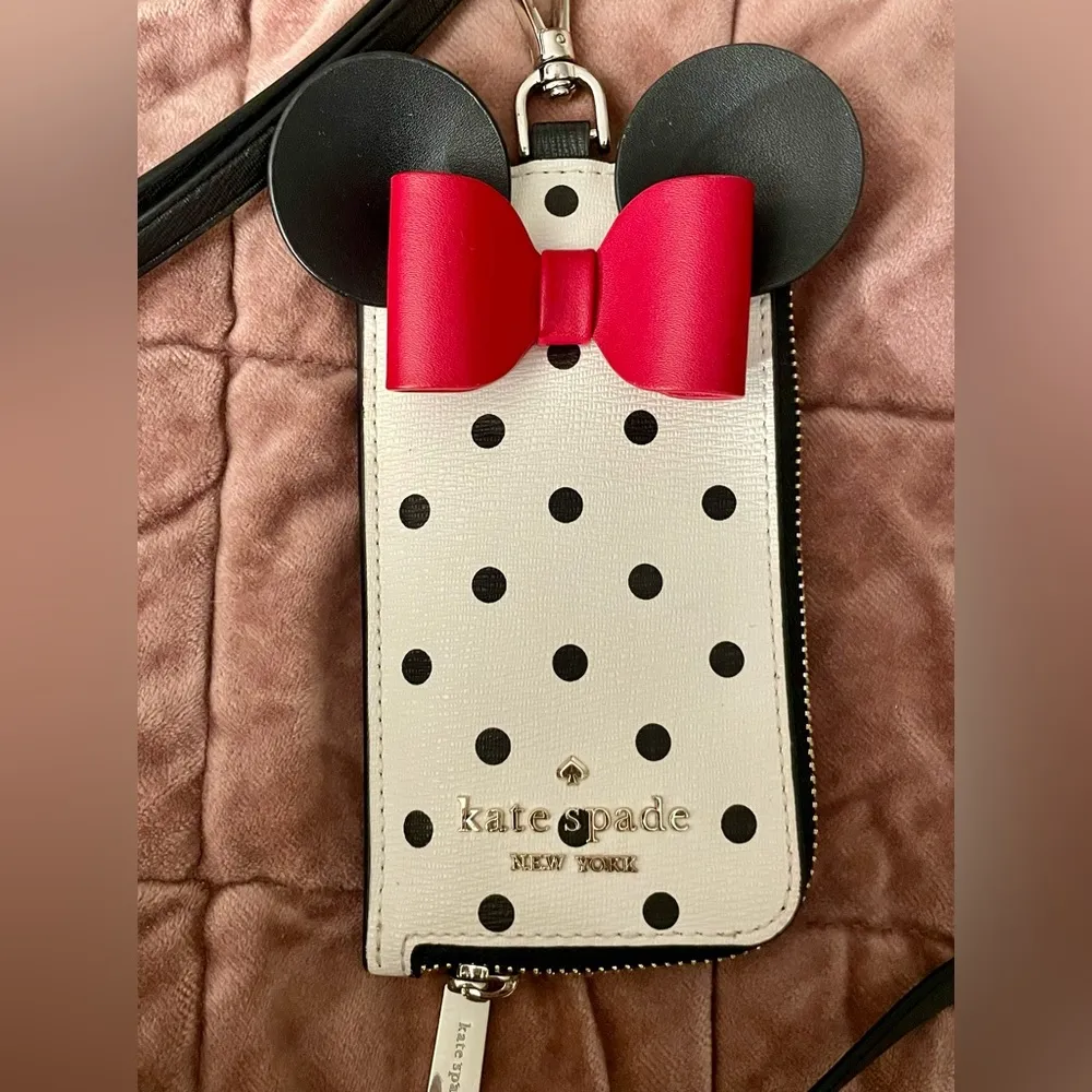 Kate Spade X Disney Minnie Mouse Lanyard - Sold Out | Limited Edition - Image 16
