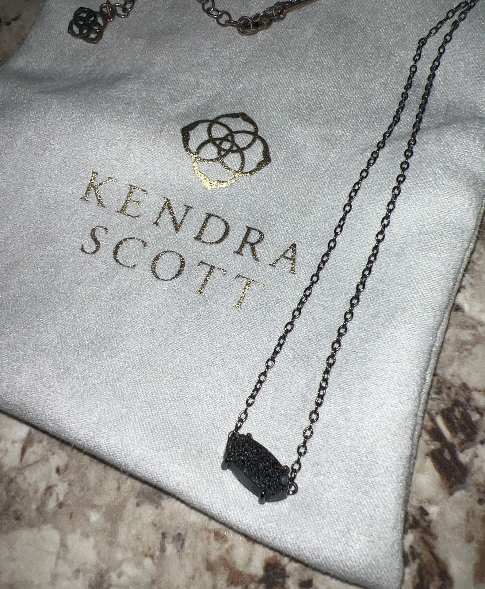 Ever Gunmetal Pendant Necklace - Image 3