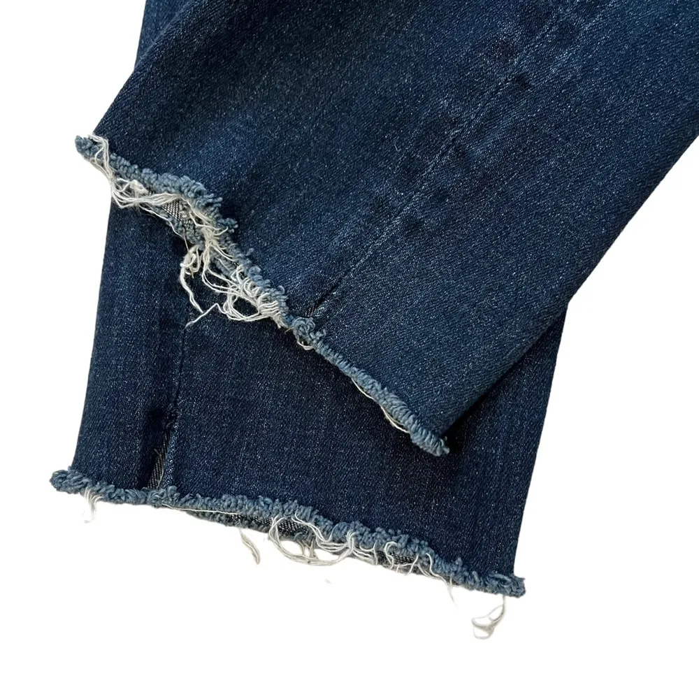 DL1961 Smart Denim Distressed Farrow High Rise InstaSlim Ankle in Gossip - Image 12