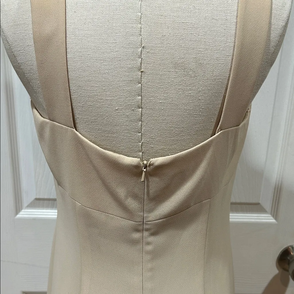 Ceeam/Tan Formal Dress – Talbots Petites Size 8 - Image 7