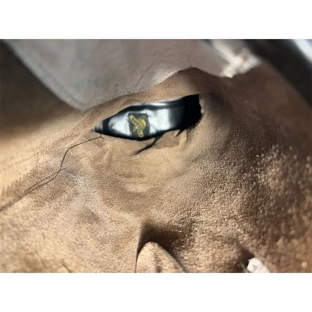 Freebird by Steven Men's Brown Leather Biker Boots Size 10 Mid-Calf - Image 13