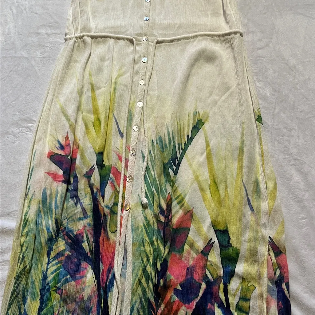 Anthropologie mermaid water garden beach dress - Image 7