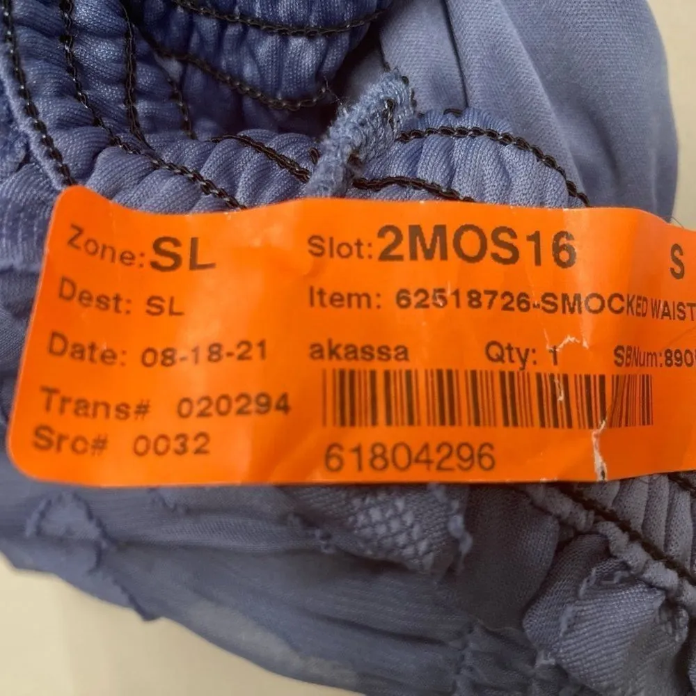 LC LAUREN CONRAD, Women’s Two Tier‎ Blue Ruffle Circle Skirt, Size XL, New With - Image 2