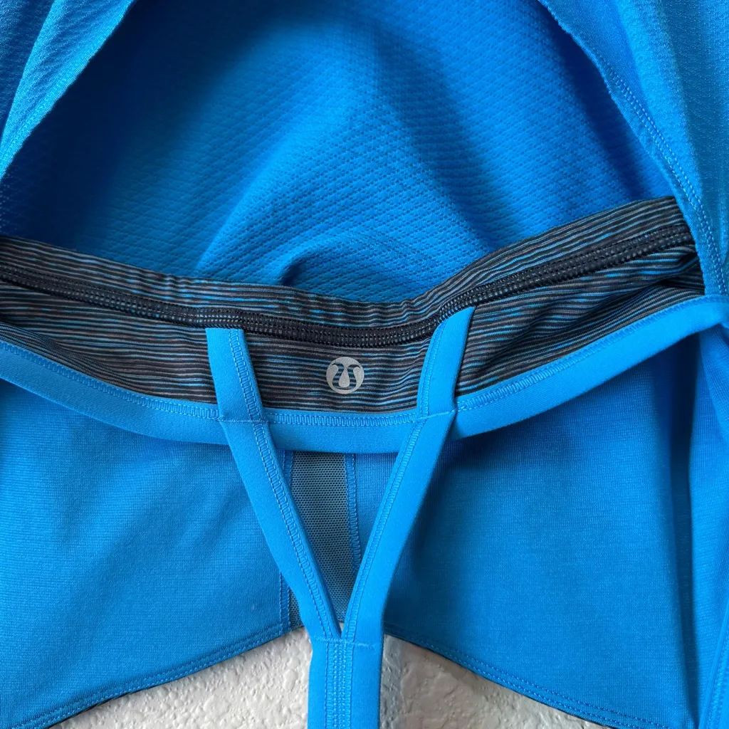 💙Lululemon CYB Blue Open Back Tank Top - Image 7