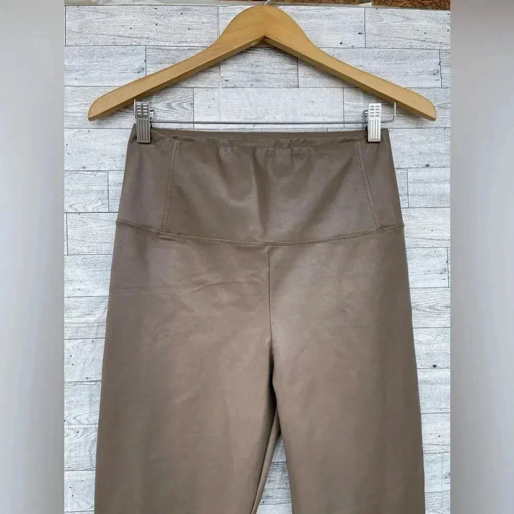 Aritzia Wilfred Free Pant Faux Leather Leggings large - Image 2