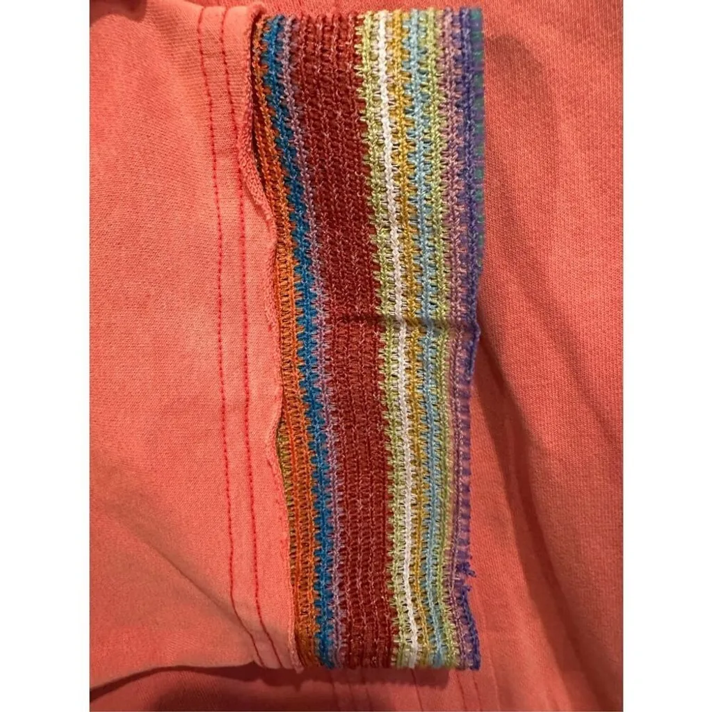 Easel Los Angeles Rainbow Crochet Hood Top in Multicolor - Image 5