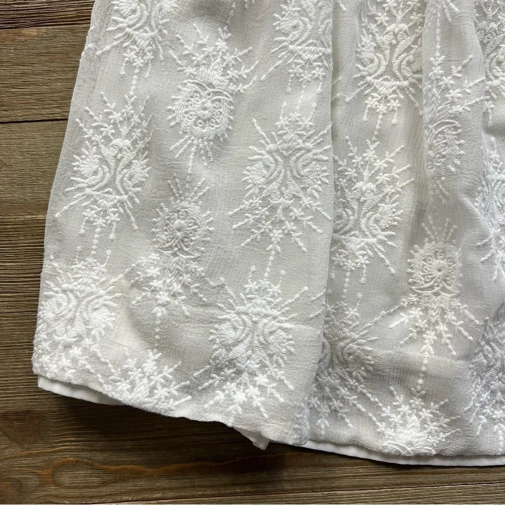 Rebecca Taylor Selina Embroidered Off Shoulder Dress - Image 8