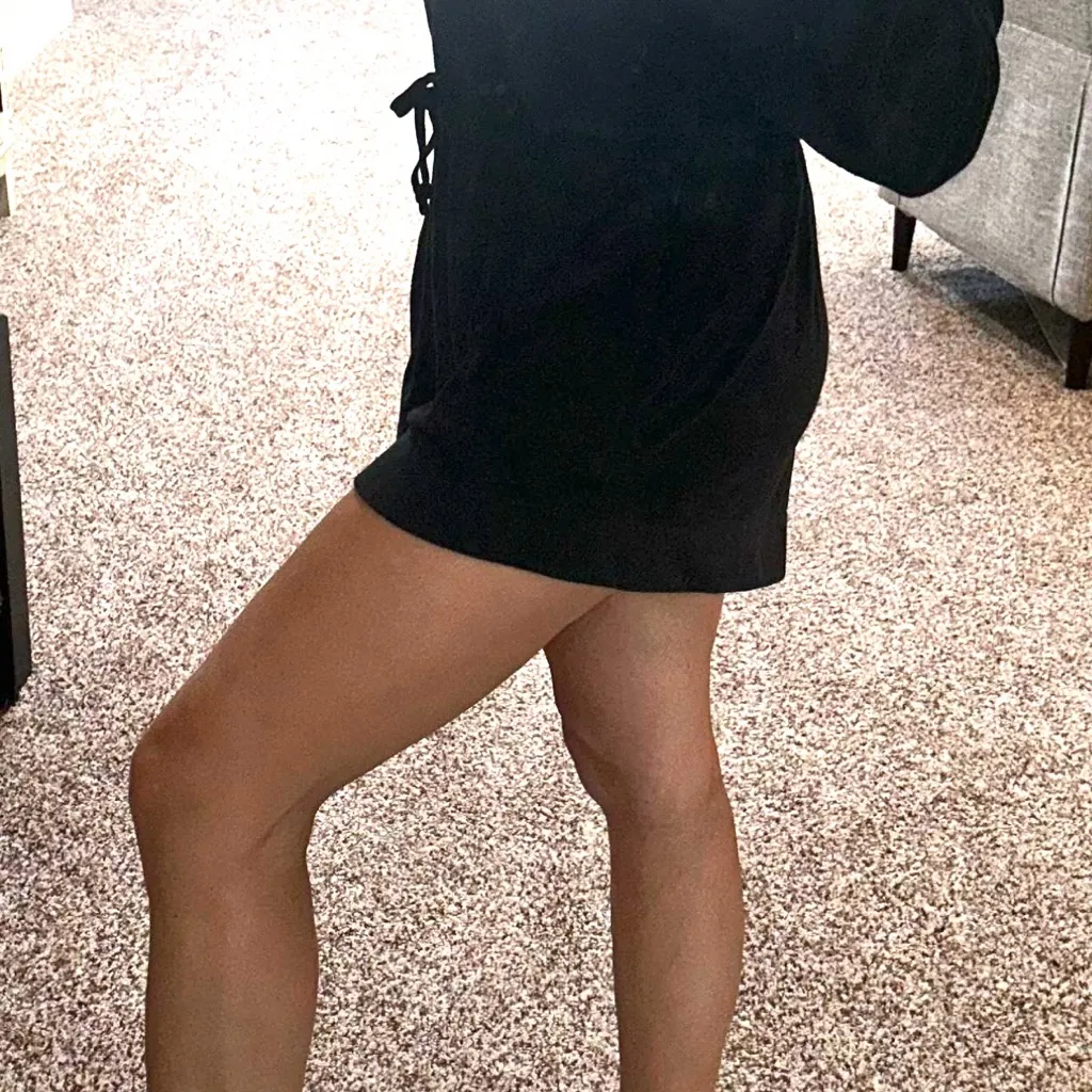 Danielle Bernstein  Black Button-Up Romper - Image 4