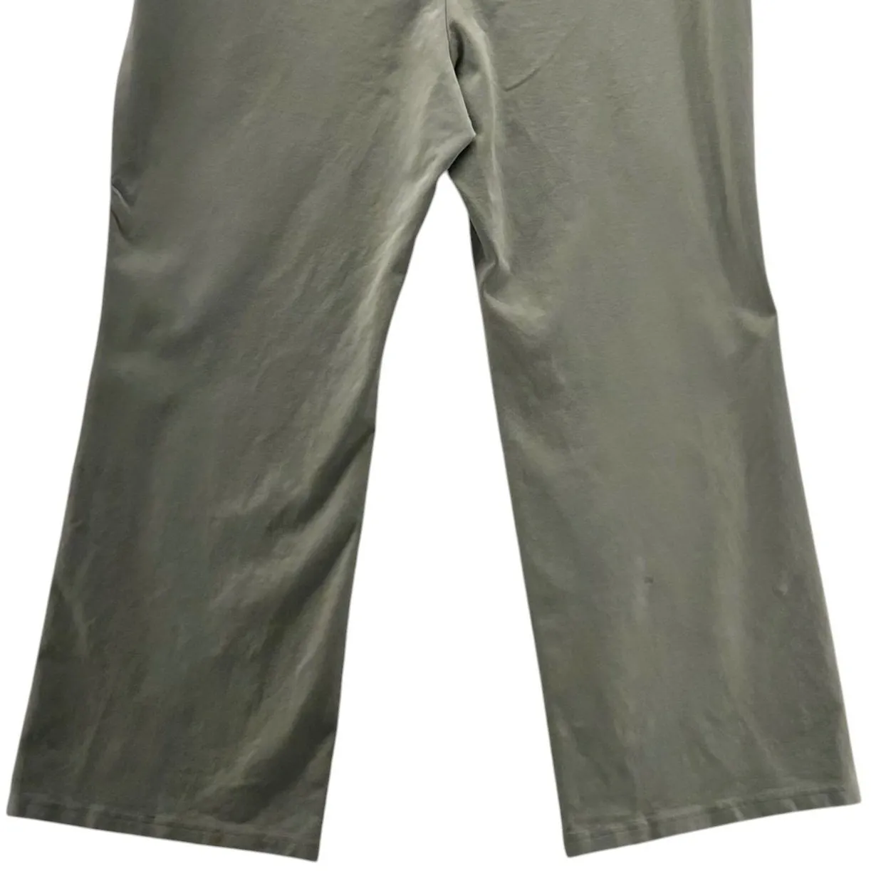 Lands End Wide Leg Pants Green 3X - Image 4